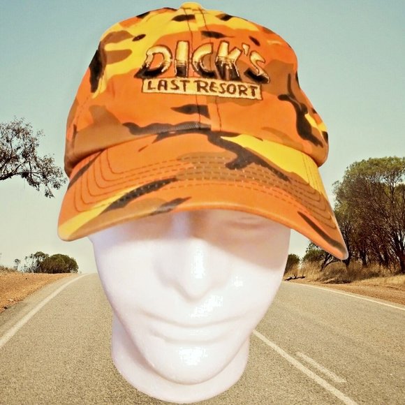 Port Authority CAMO DICKS LAST RESORT Embroidered LOGO Hook Loop Adjustable C851 - Picture 1 of 14